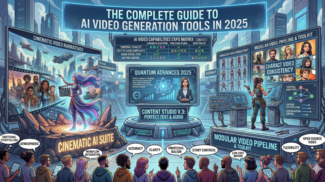 The Complete Guide to AI Video Generation Tools in 2025